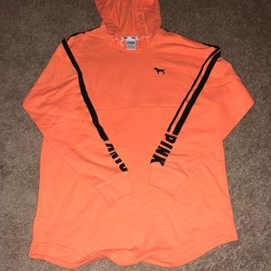 Victoria Secret PINK Orange Hoodie
